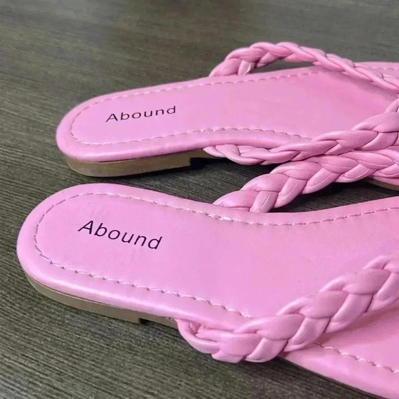 ABOUND Braided Thong Sandals Womens Size 7.5 - Picture 6 of 12